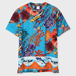 “Koi Hawaiian” プリントTシャツ