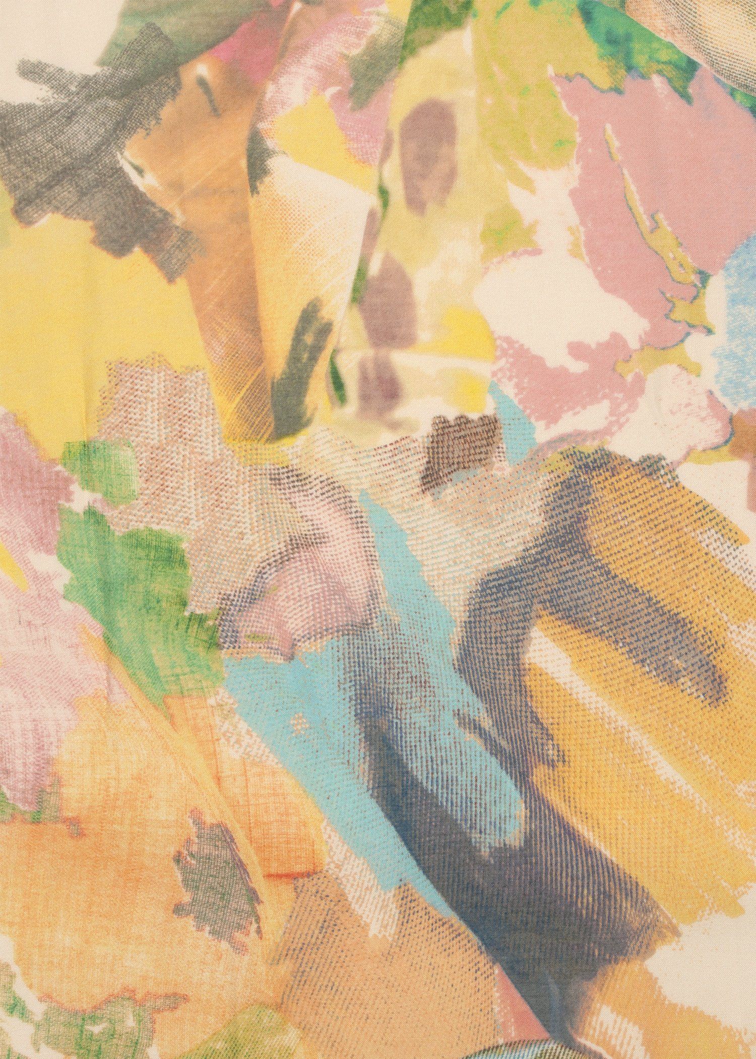 ウィメンズ "Fabric Floral Collage" スカーフ