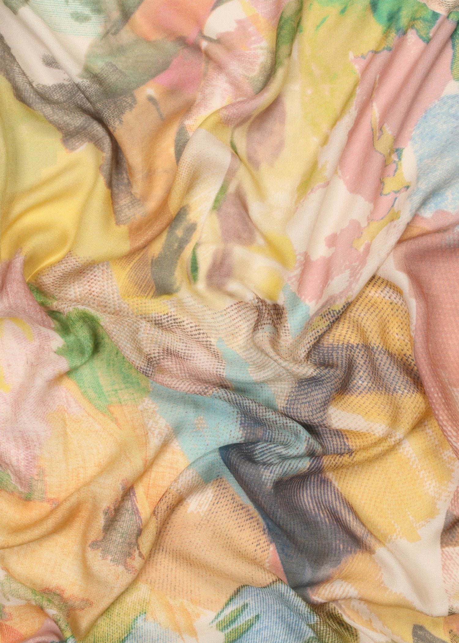 ウィメンズ "Fabric Floral Collage" スカーフ