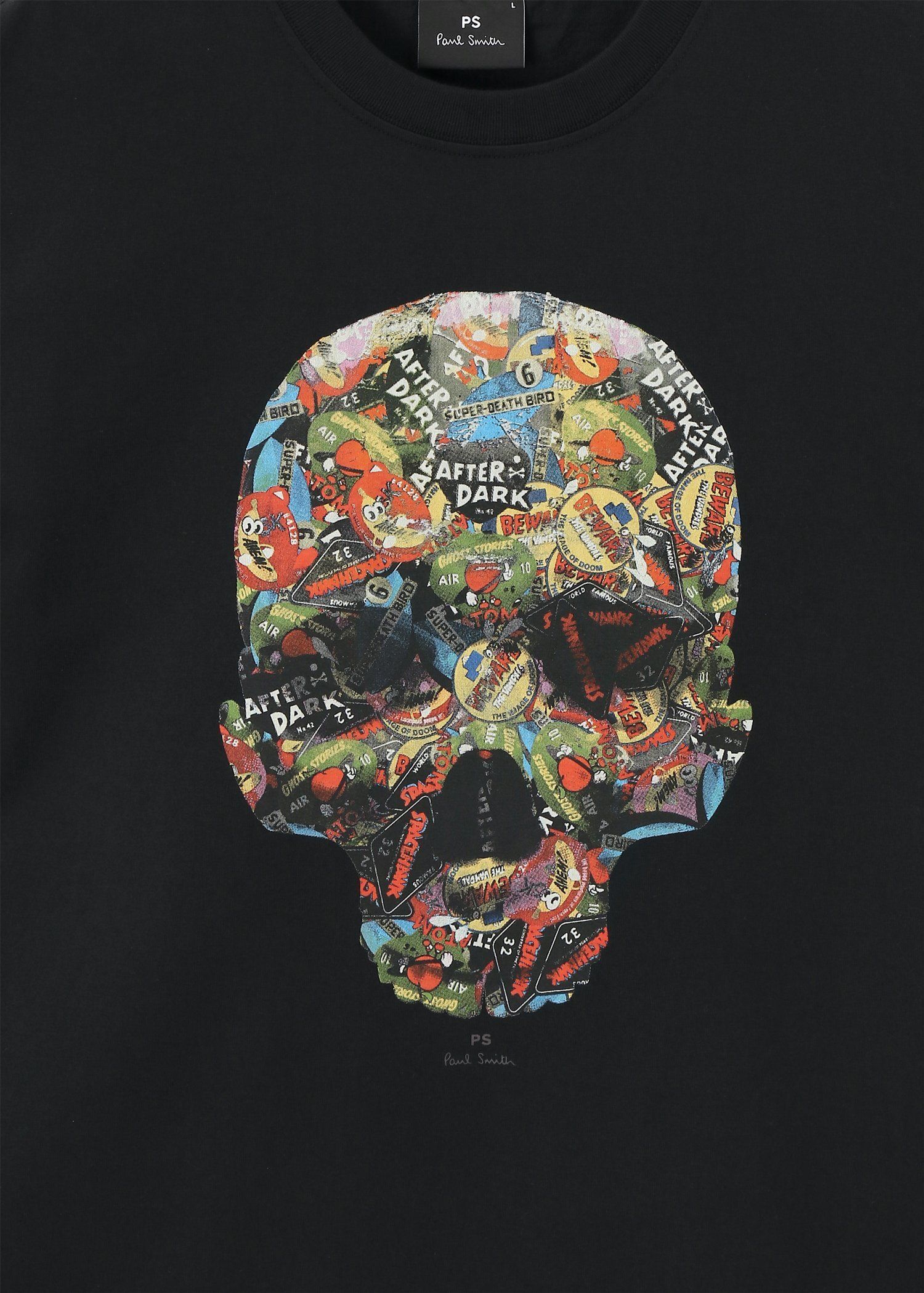 "Sticker Skull" Tシャツ