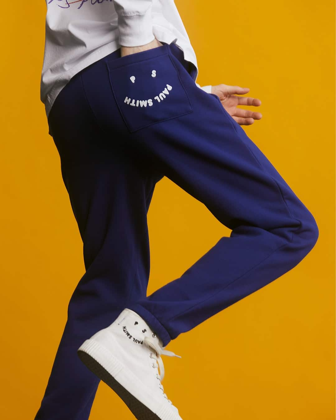 【洗える】PS Paul Smith Happy スウェットパンツ