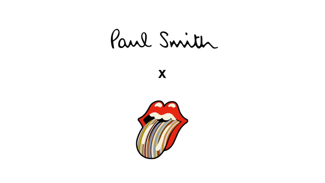 The Rolling Stones x Paul Smith White