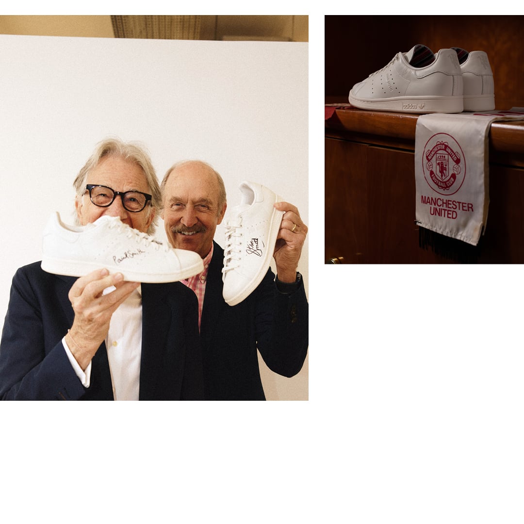 Paul Smith + Manchester United + adidas Stan Smith :: PaulSmith