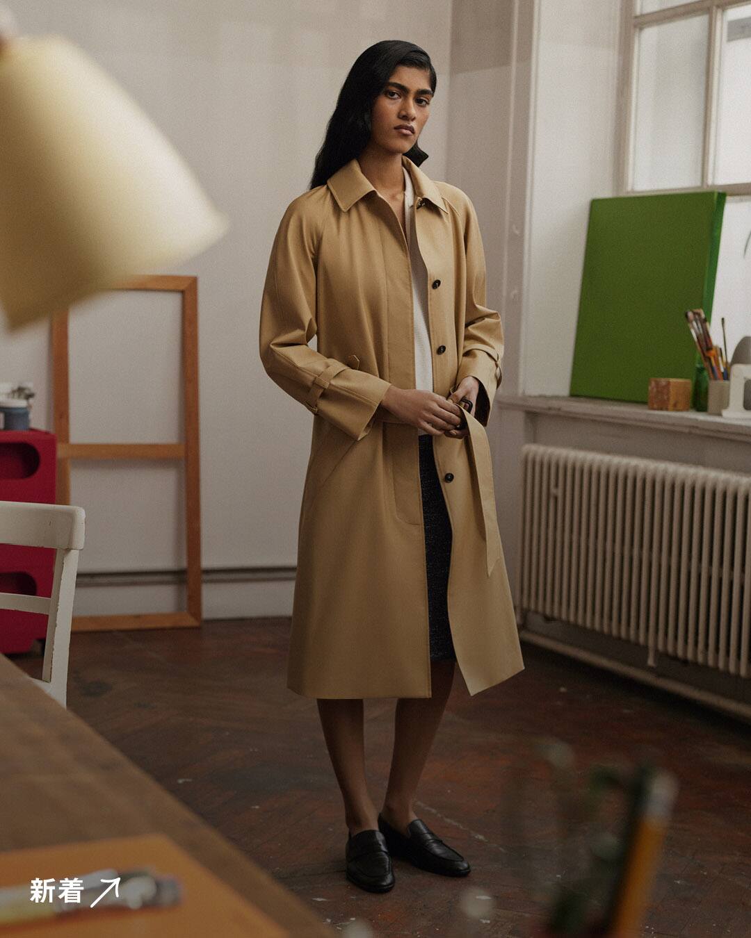 Paul Smith・ポール・スミス、コート ポールスミスのメンズコート 茶色