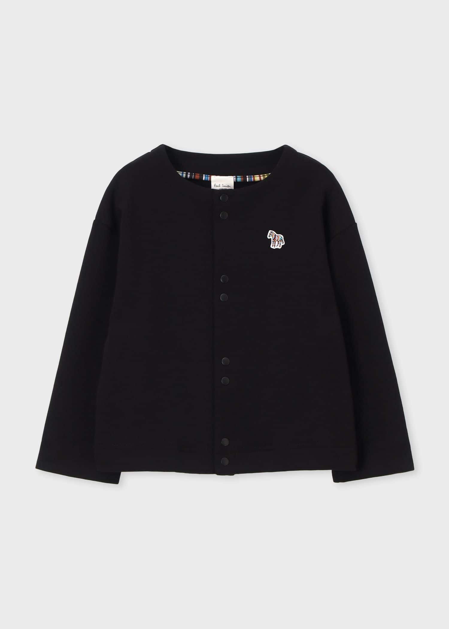 新品 PS Paul Smith Happy カットソーブルゾン 黒　ジャケット PS Paul Smith（ピーエスポールスミス）の「