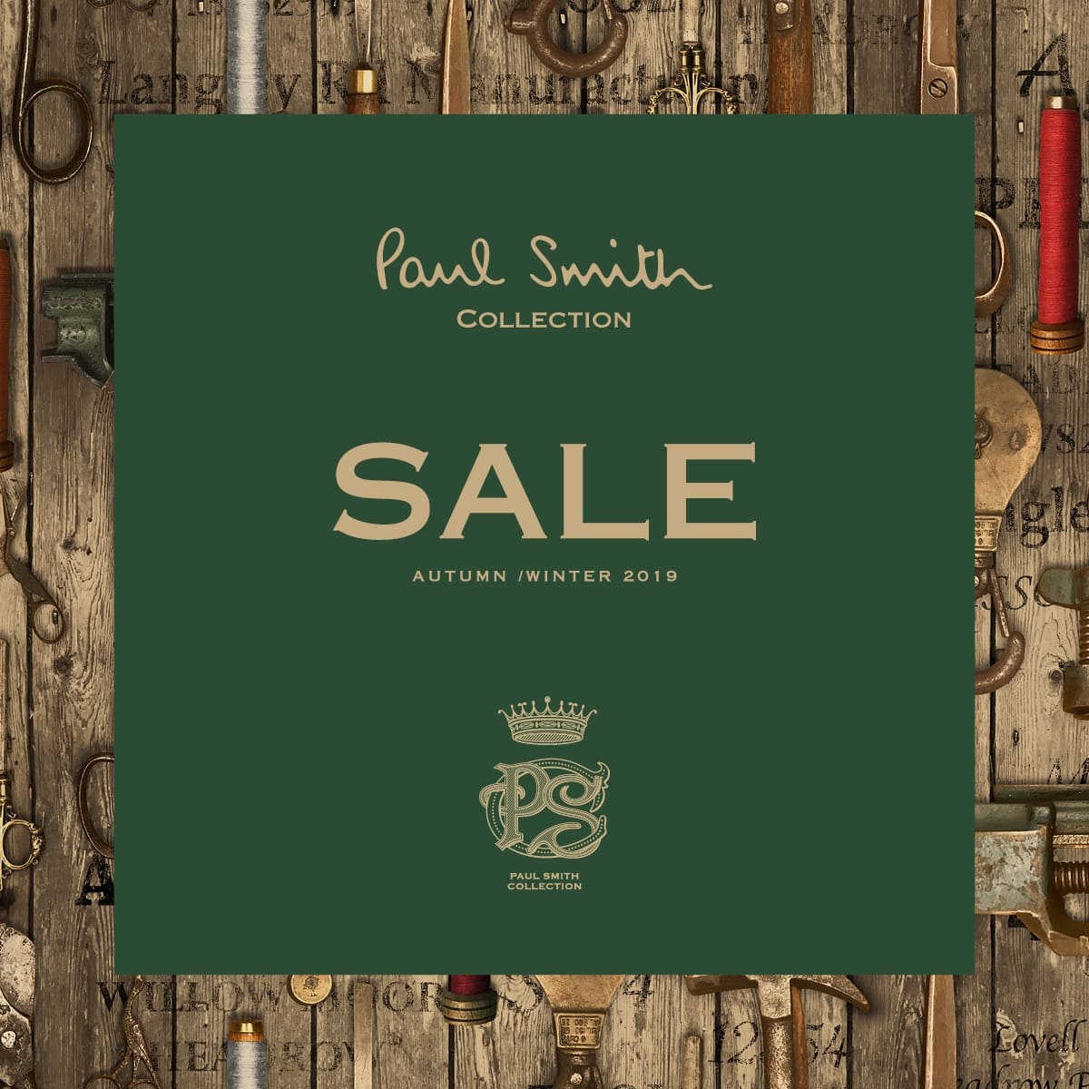 AW19 Paul Smith COLLECTION Sale