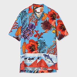 “Koi Hawaiian” プリントシャツ