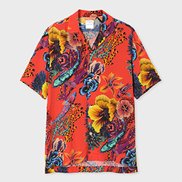 “Koi Hawaiian” プリントシャツ