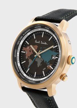 保証書【新品未使用】ポールスミス 腕時計 World Traveller
