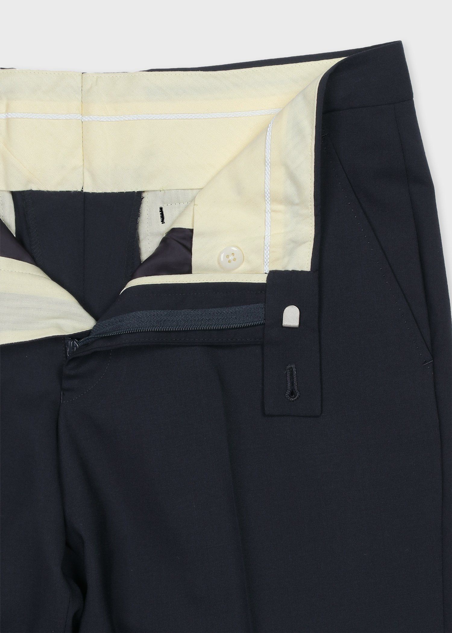 ウール テーパード トラウザーズ（ネイビー） ｜ポール・スミス