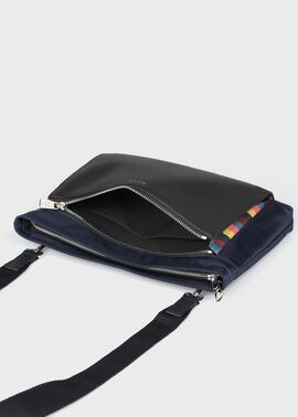 ポールスミス ボストンバッグ PAUL SMITH ショルダーストラップ付き ミニクーパー マルチストライプ M1A 6424 GMINCO