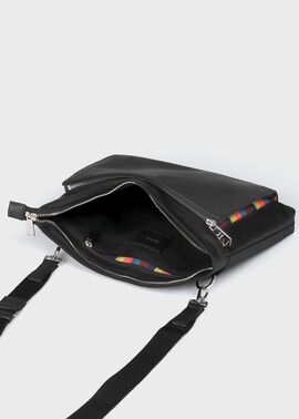 Paul Smith ショルダーバッグ ナイロンブライトストライプトリム