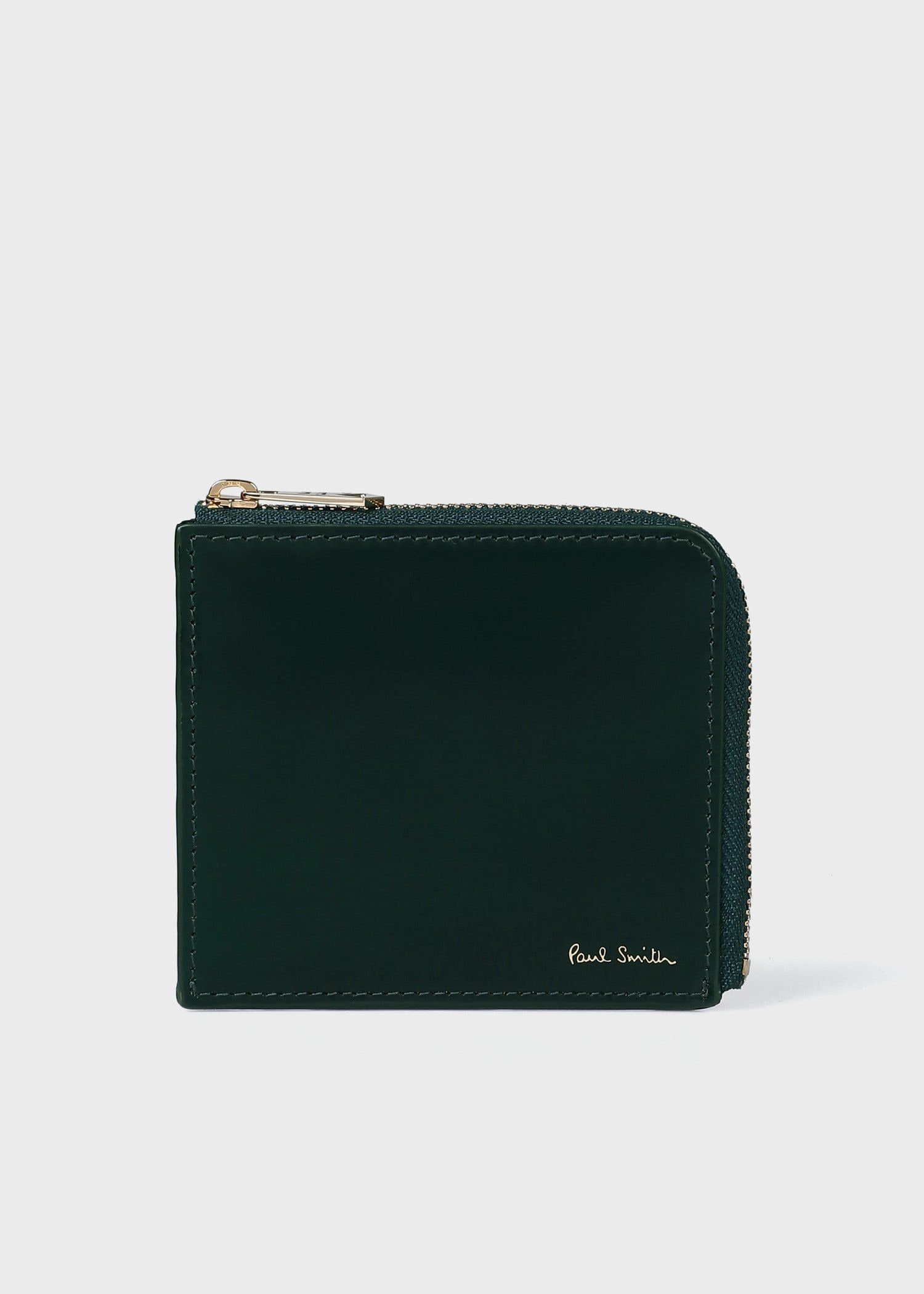 コードバン L字財布（ブラック） ｜ポール・スミス