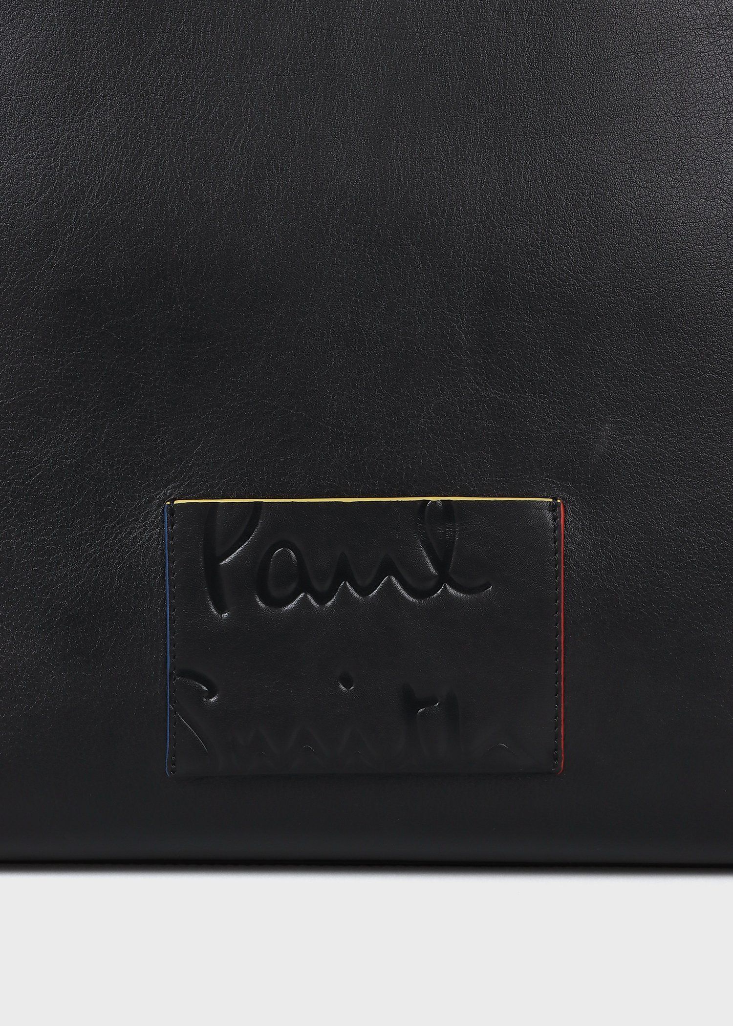 Paul Smith/ポールスミス/トートバッグ/ブランデッドカラーエッジトートバッグ/873922/牛革/ブラック