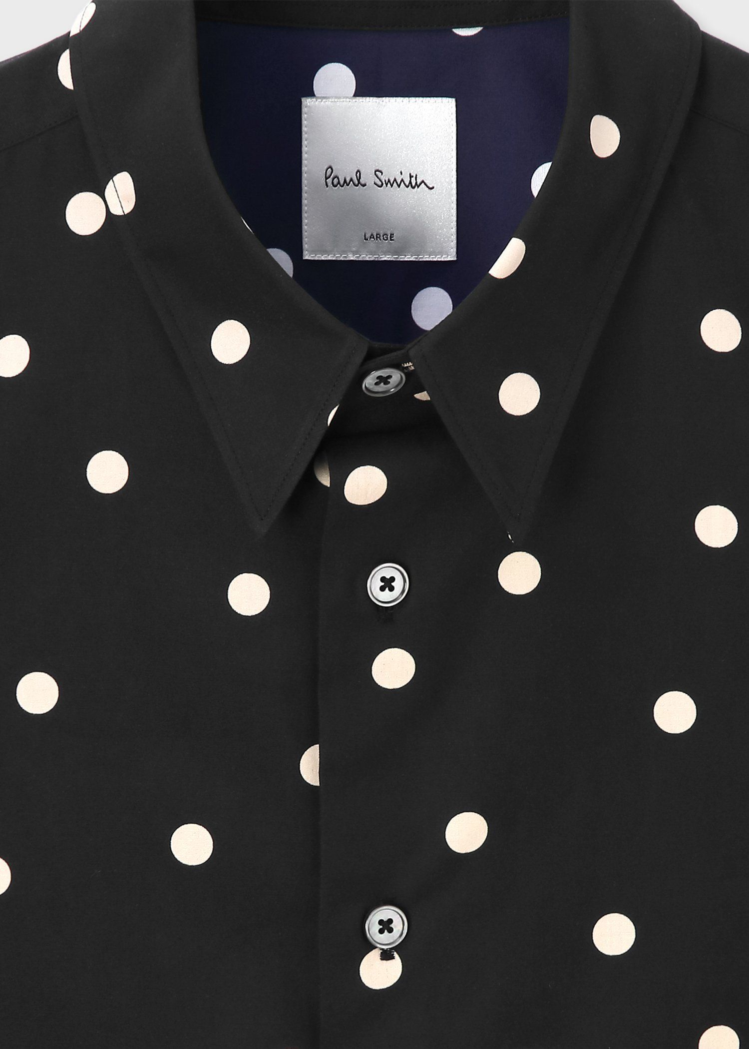 “Polka Dot” カジュアルシャツ