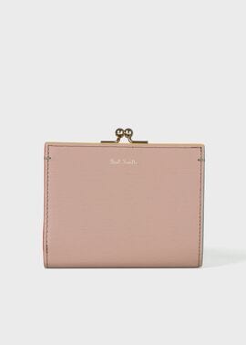 カラードエッジSS24 がま口2つ折り財布(ベージュ) |ポール・スミス カラードエッジSS24 がま口2つ折り財布(ベージュ) |ポール・スミス