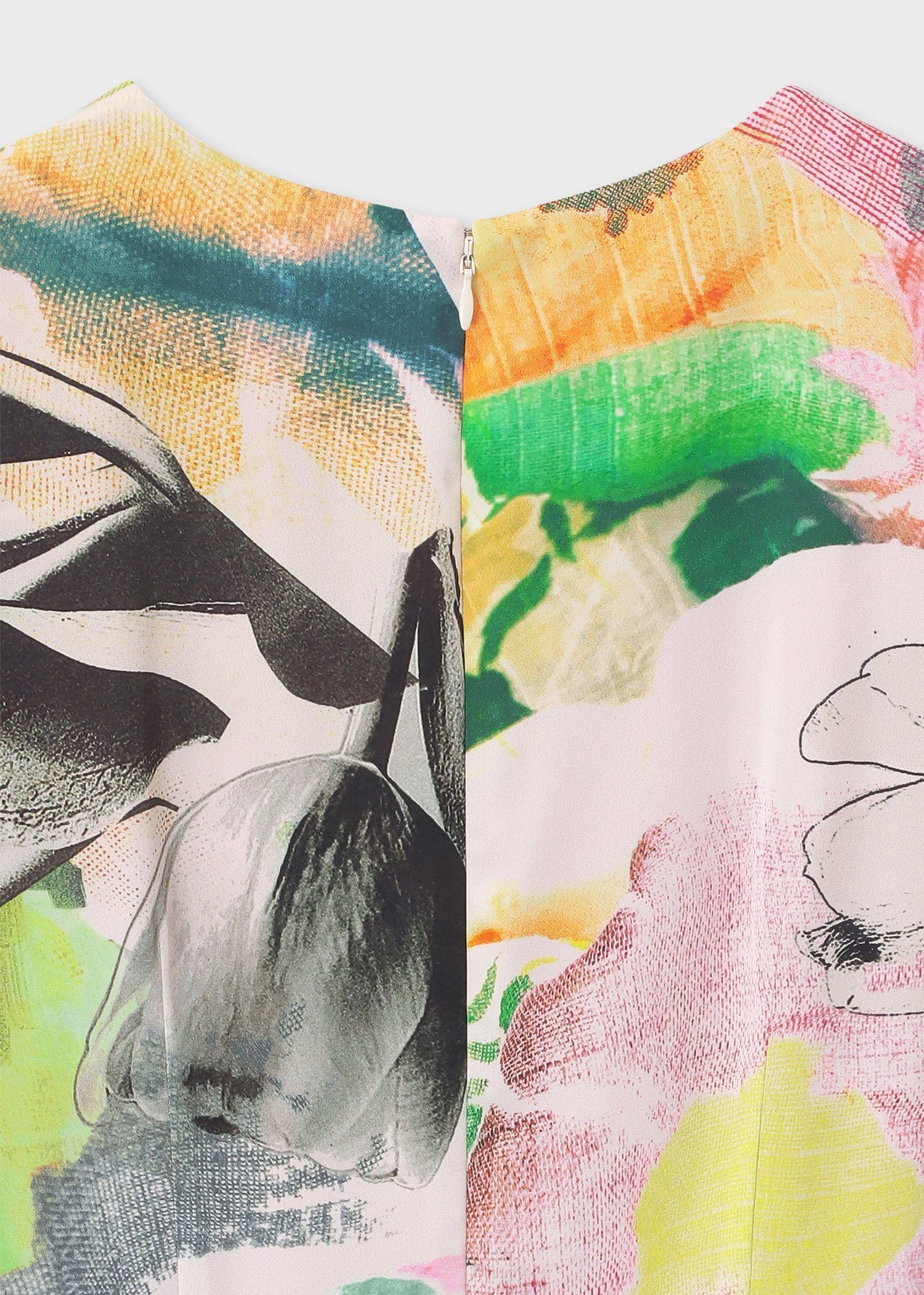 ウィメンズ "Fabric Floral Collage" ワンピース
