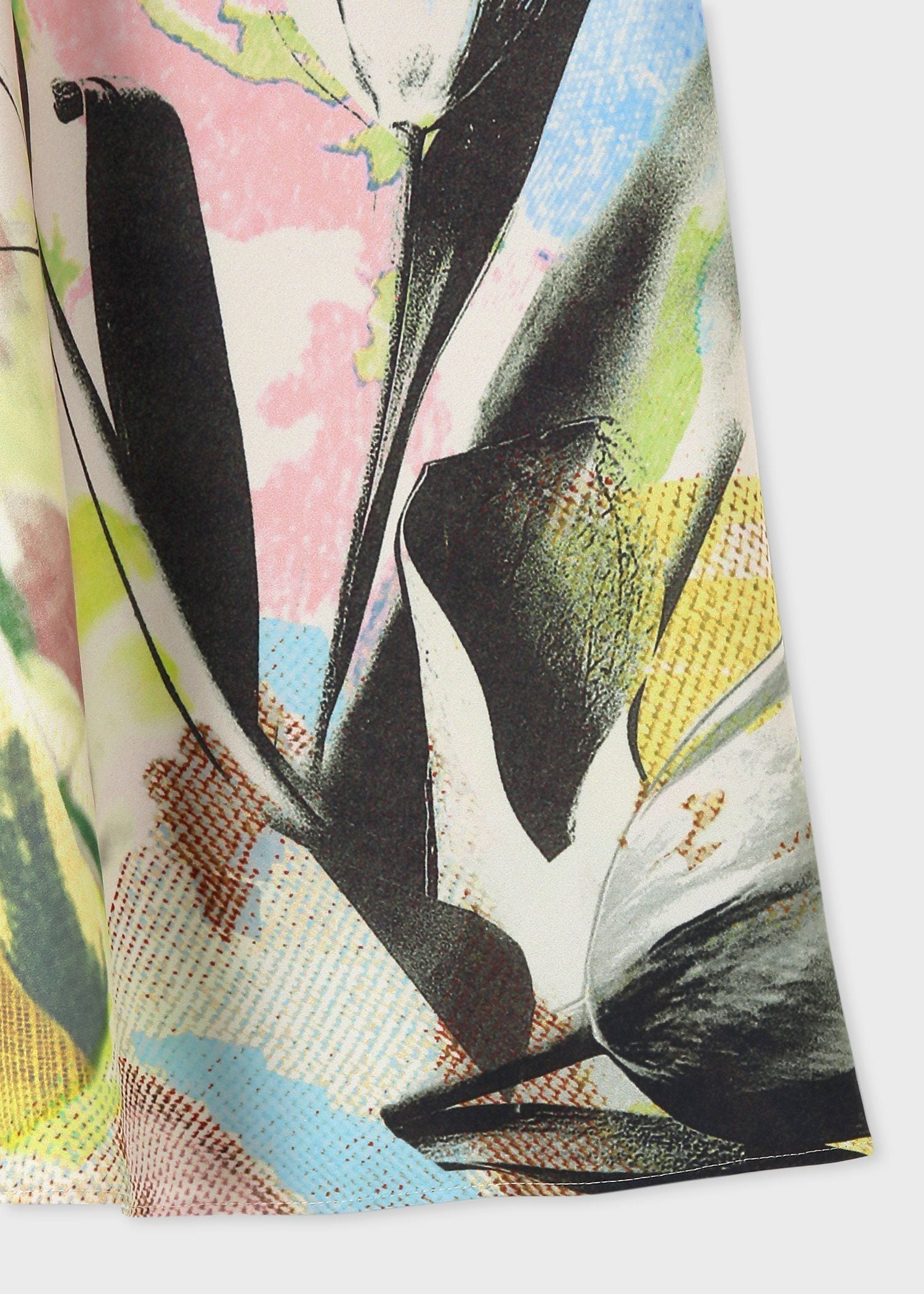 ウィメンズ "Fabric Floral Collage" バイアス スカート