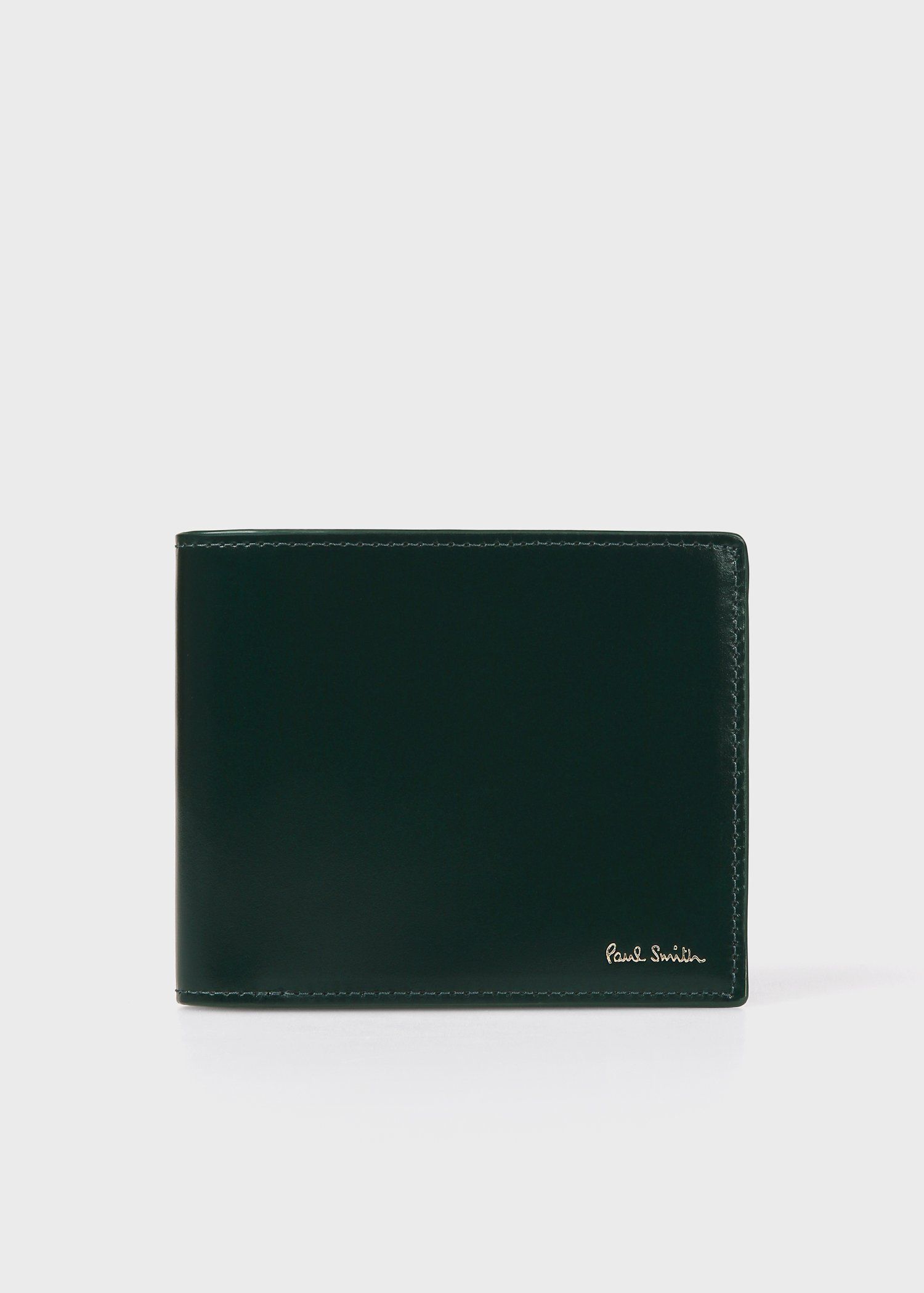コードバン 2つ折り財布（ダークグリーン） ｜ポール・スミス
