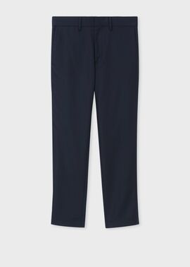オープニング 大放出セール ソリッド ウールストレッチ テーパード トラウザーズ 'A Suit To パンツ