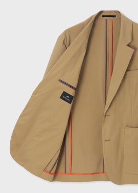 ポールスミス 白シャツ ベージュ ジャケット ブレザー ハイストリート わかり易かっ