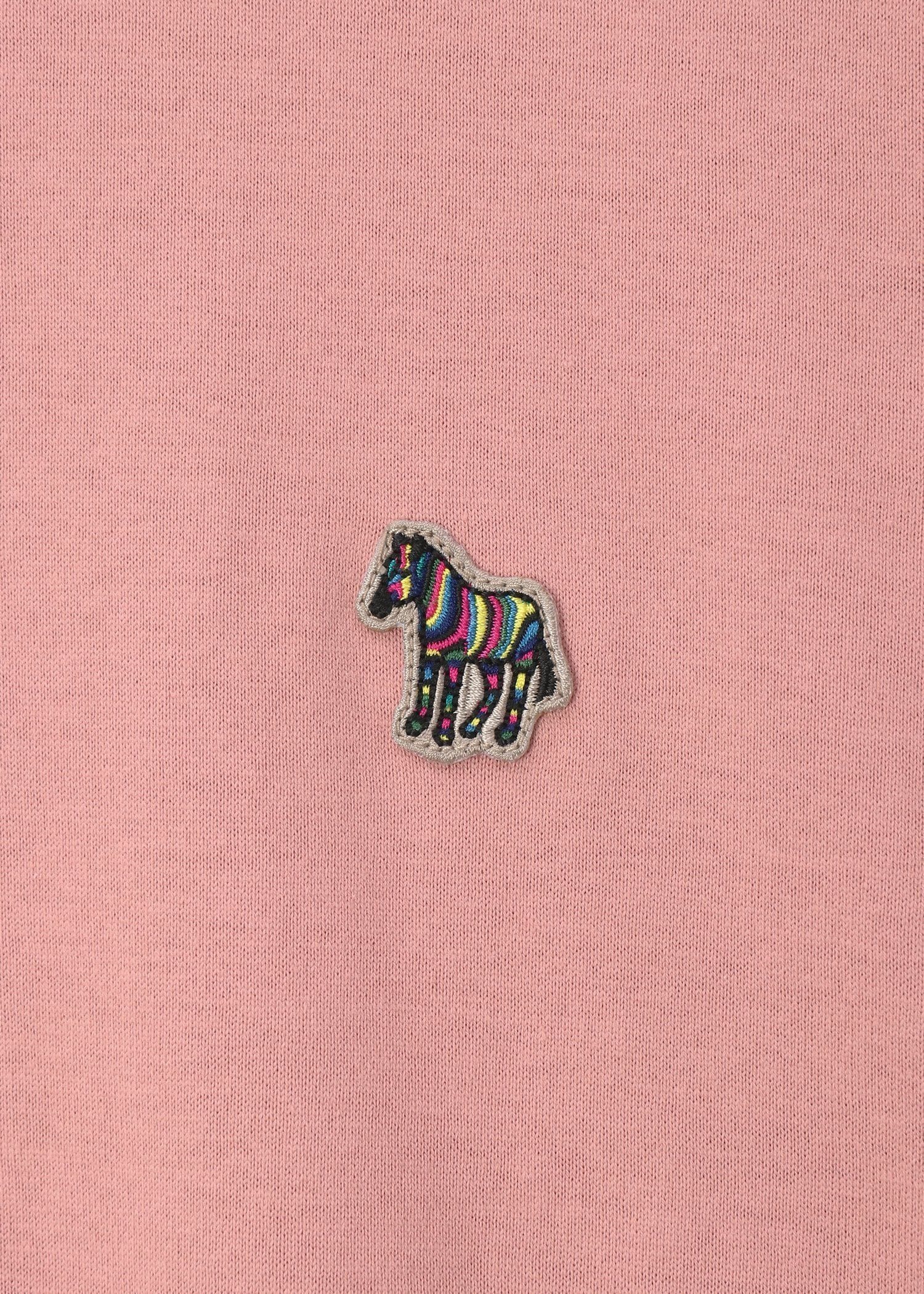 "Sports Stripe Zebra" ワンポイント 半袖Tシャツ