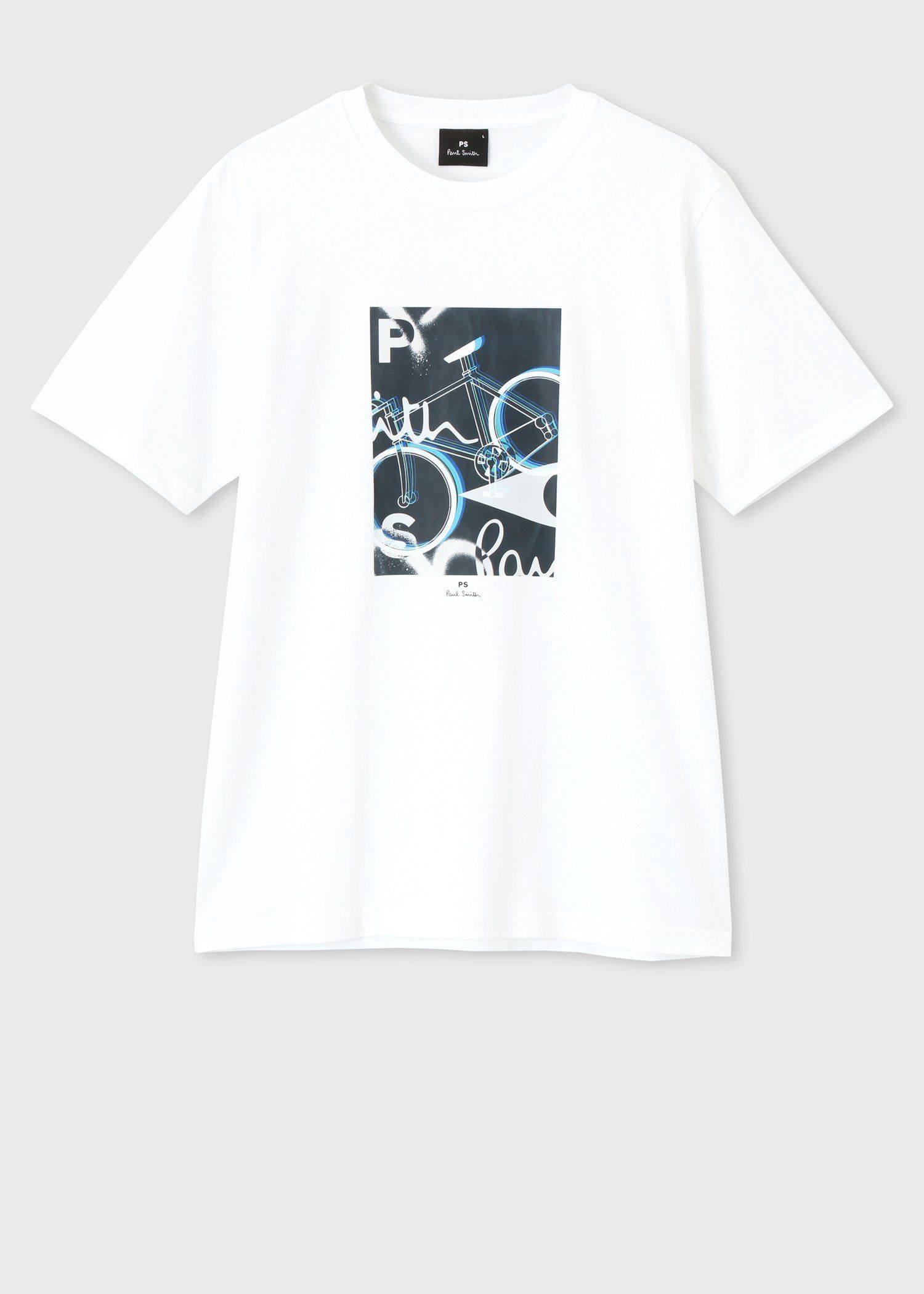 "Bicycle" プリントTシャツ