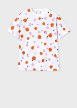 ウィメンズ "Ibiza Sunflower" 半袖Tシャツ