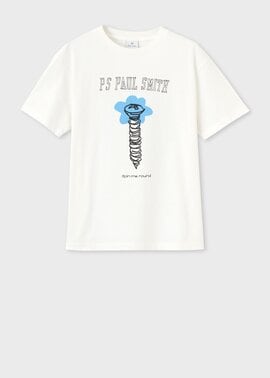 ウィメンズ Drawn by Paul "Spin me round" 半袖Tシャツ
