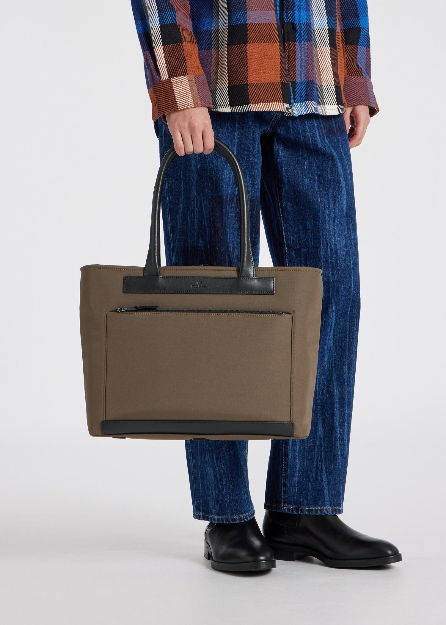 PS Paul Smith ビジネス ナイロン トートバッグ