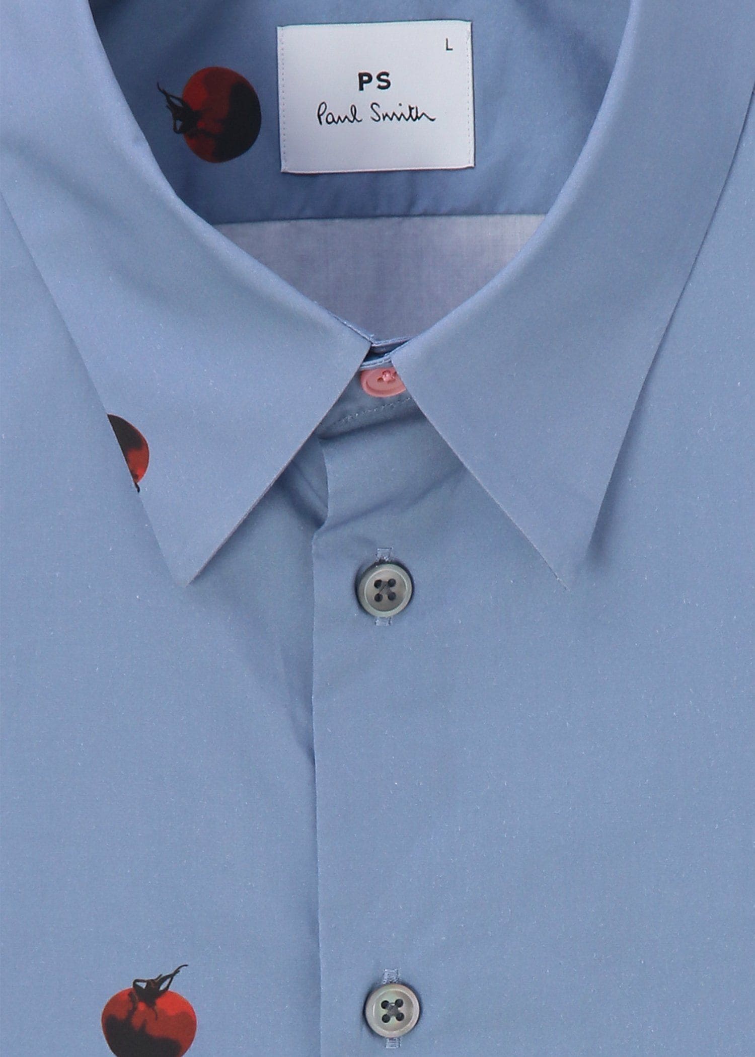 Paul Smith ポールスミス 新品 ネイビー ドレス ボタン シャツ XL