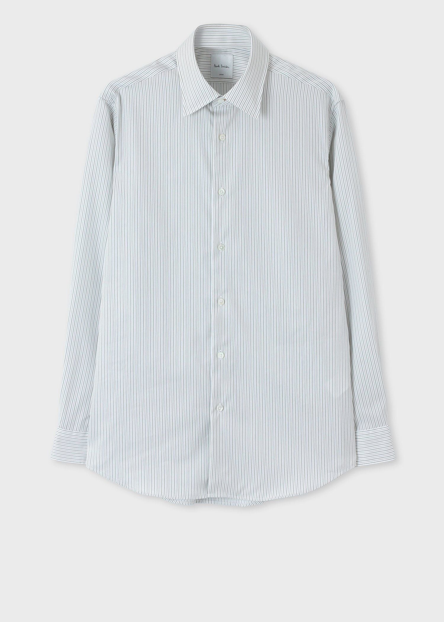 1円〜　Paul Smith　ポールスミス　シャツ　カッターシャツ　ワイシャツ　ハイブランド　色シャツ　赤　レッド　派手　カジュアル　メンズ