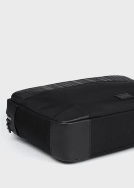 良品 1657 PaulSmith ブリーフケース マルチストライプ シボ革