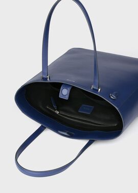 良品 Paul Smith ポールスミストートバッグ ネイビー/グリーン