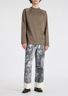 RED EAR PAUL SMITH 七つ パッチワーク半袖スウェット