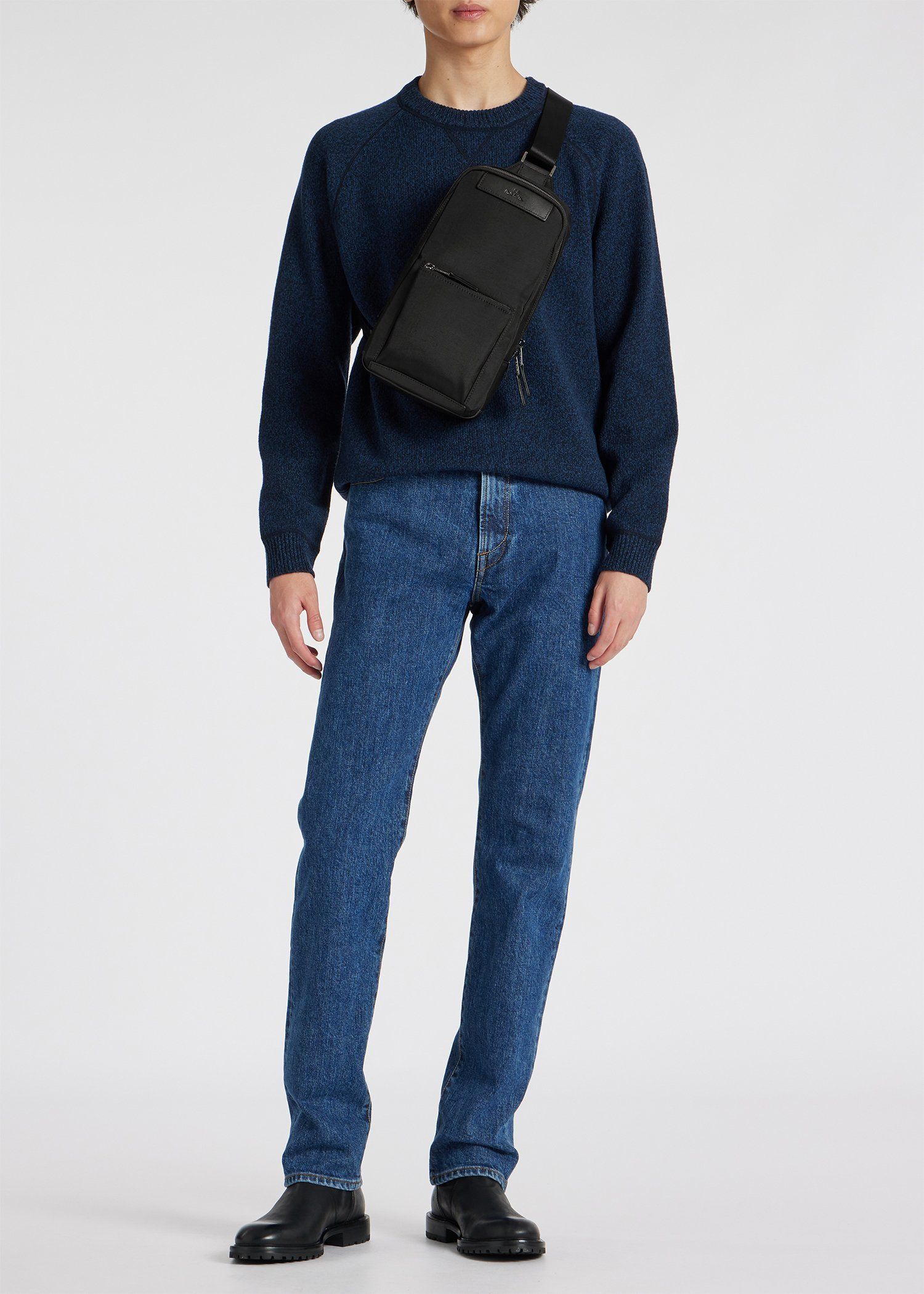 PS Paul Smith ビジネス ナイロン ボディバッグ