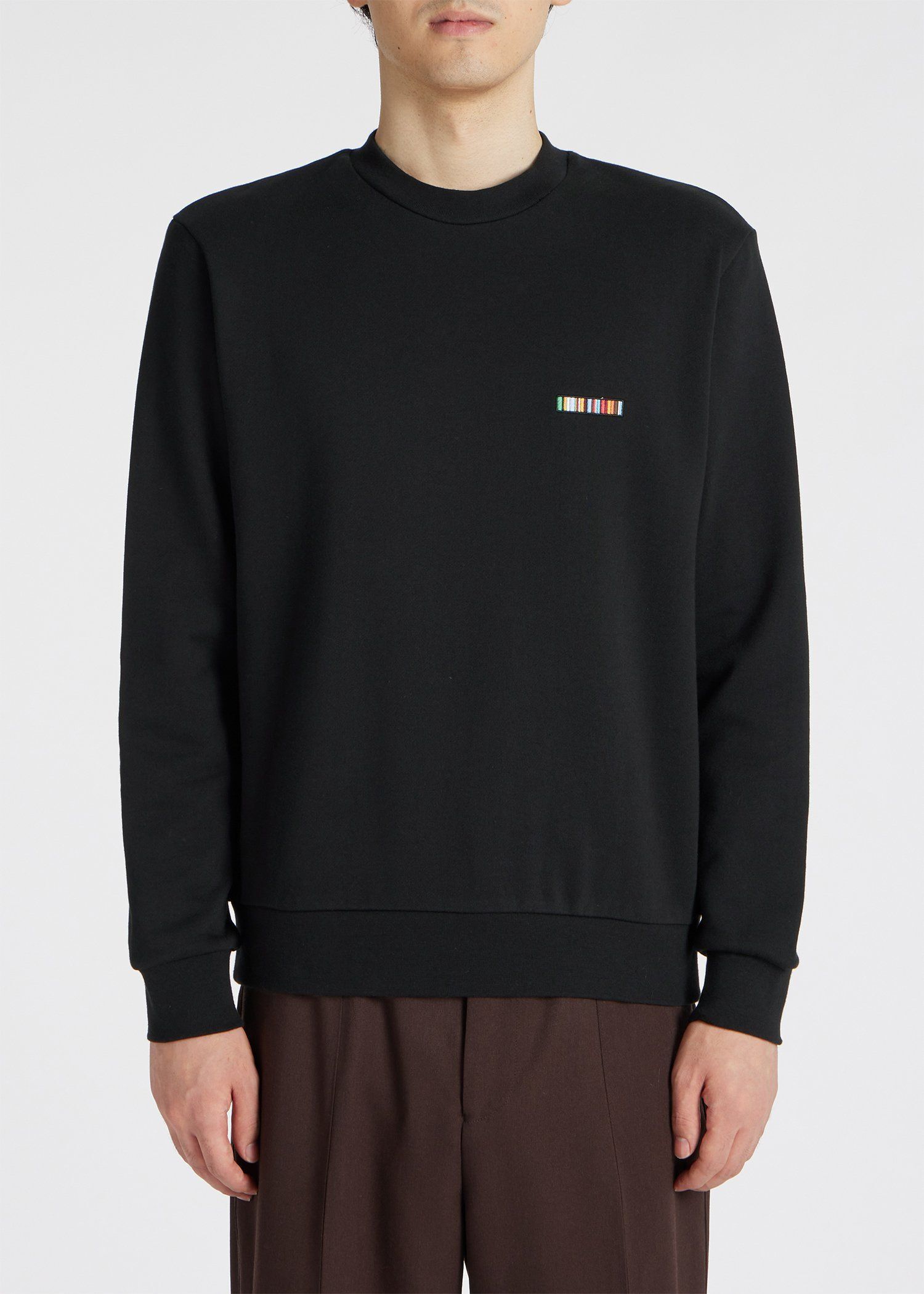 "Signature Stripe Bar" スウェット