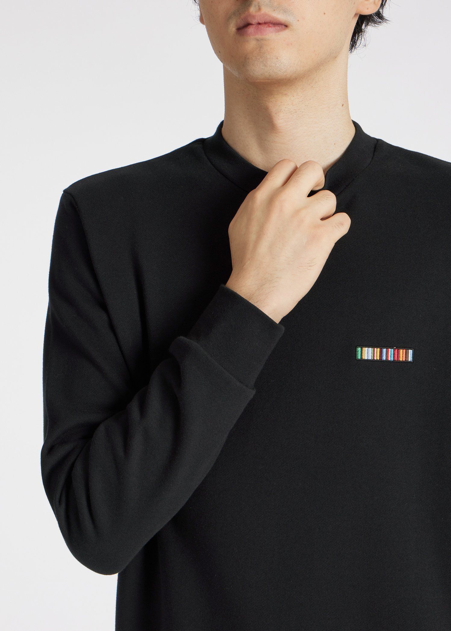 "Signature Stripe Bar" スウェット