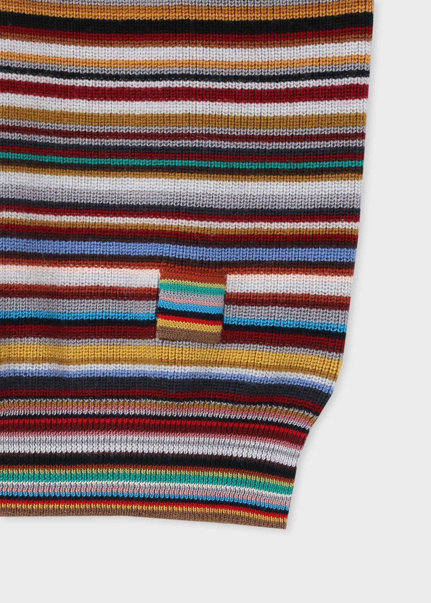 ゴッチ様専用☆Paul Smithストライプドット ベスト☆ブラウン☆L2サイズ トップス