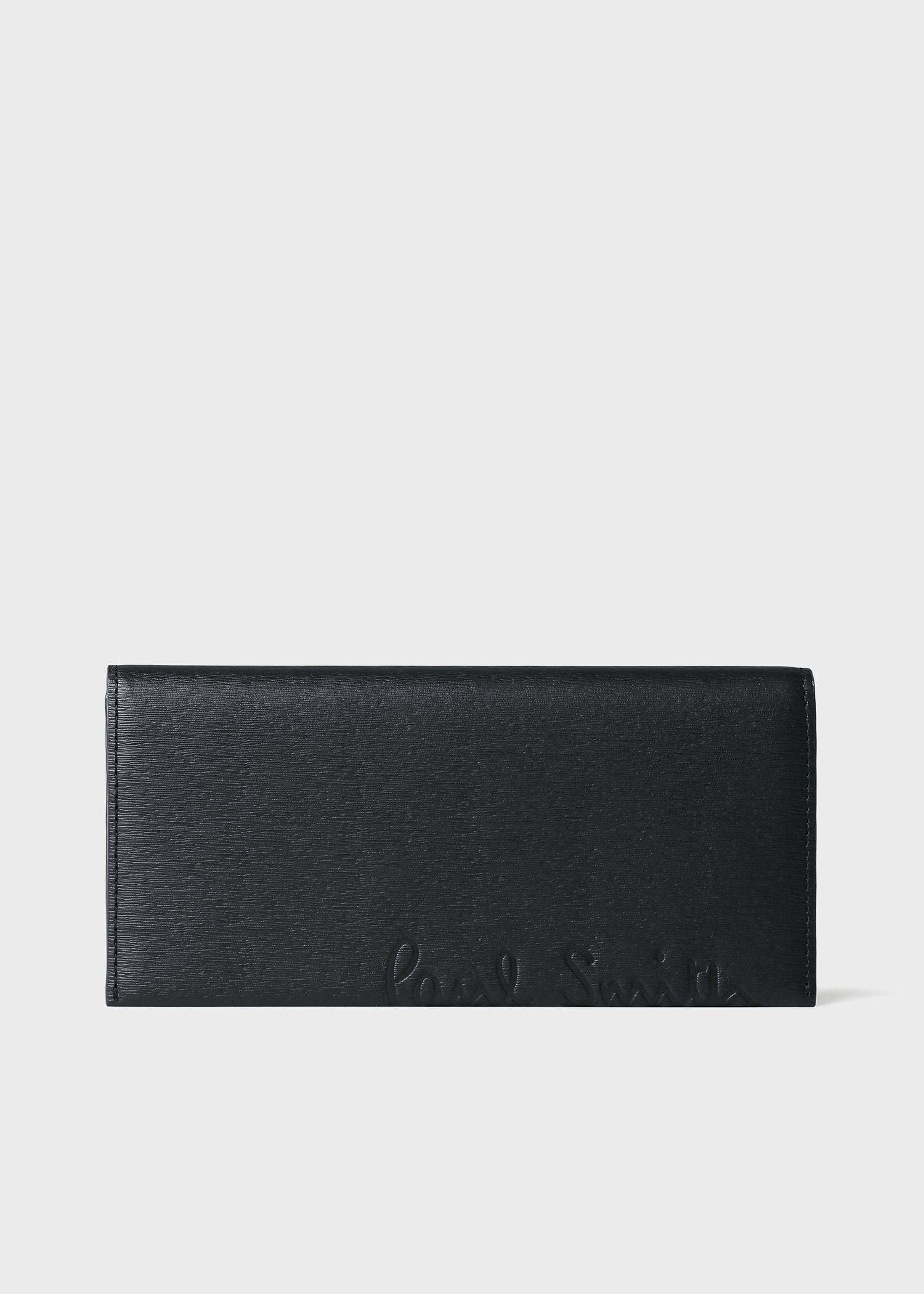 クロップドロゴ 長財布（サックスブルー） ｜ポール・スミス