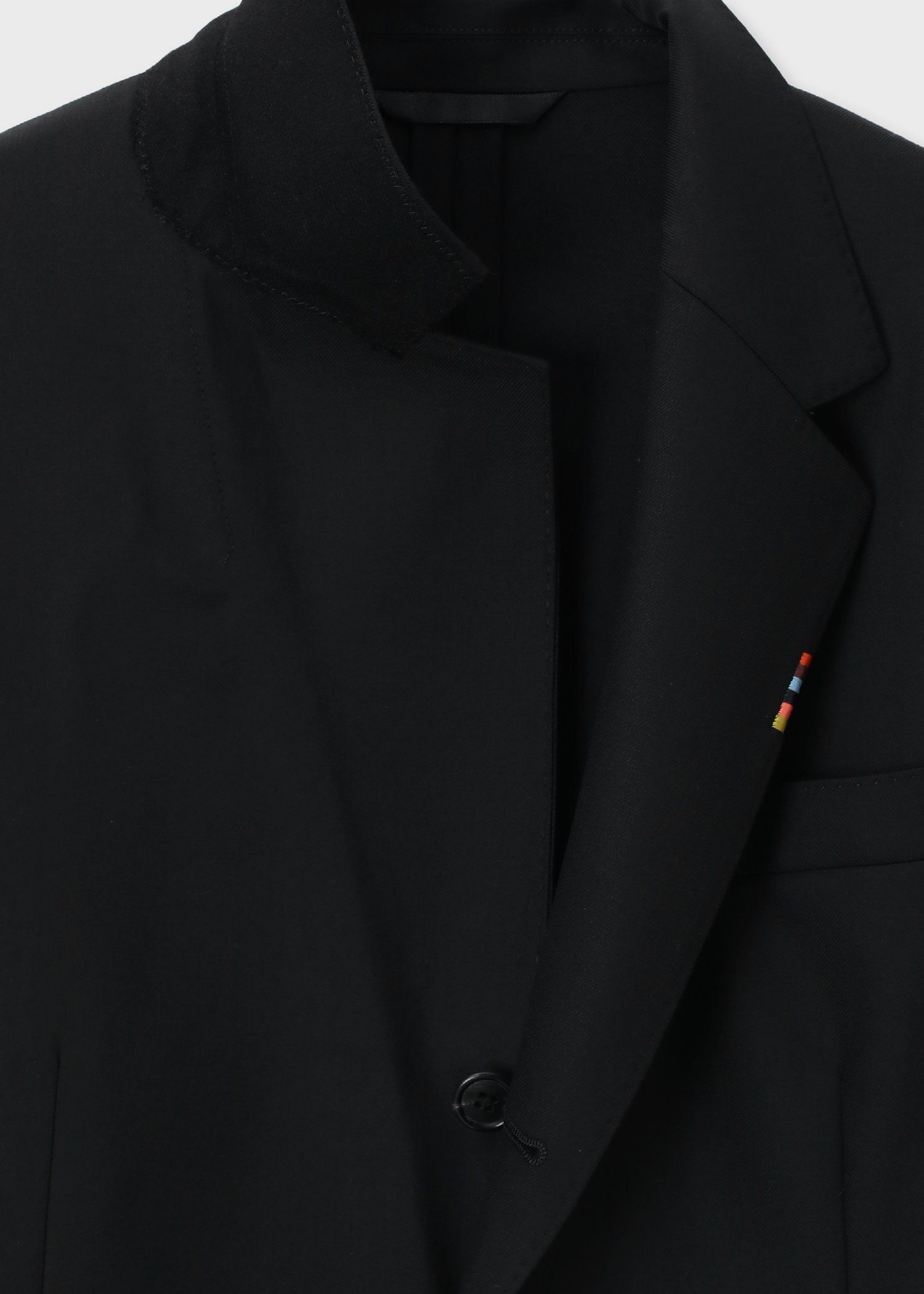 ソリッド ウールストレッチ ジャケット 'A Suit To Travel In
