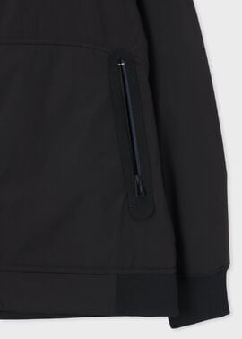 RED EAR ストライプ ボア フーデッド ブルゾン RED EAR ストライプ ボア フーデッド ブルゾン