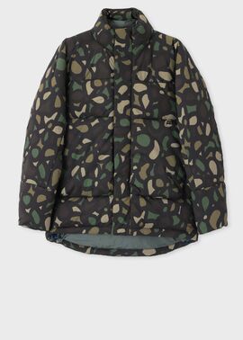"Happy Floral Camo" ファイバーダウン