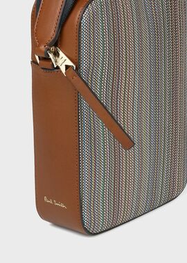 コーテッドキャンバス ショルダーバッグ（マルチ） ｜ポール・スミス