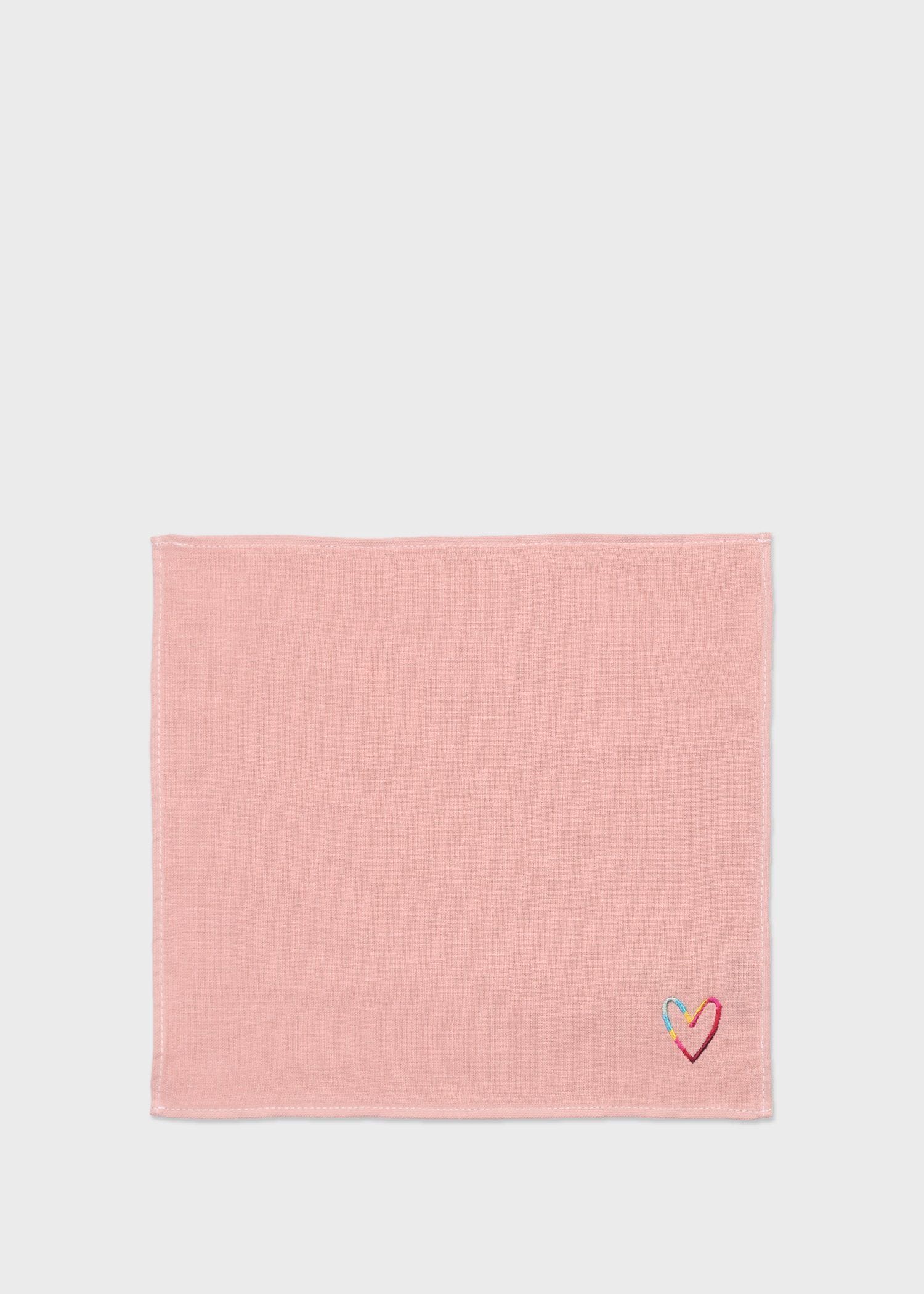スワールハート ガーゼハンカチ