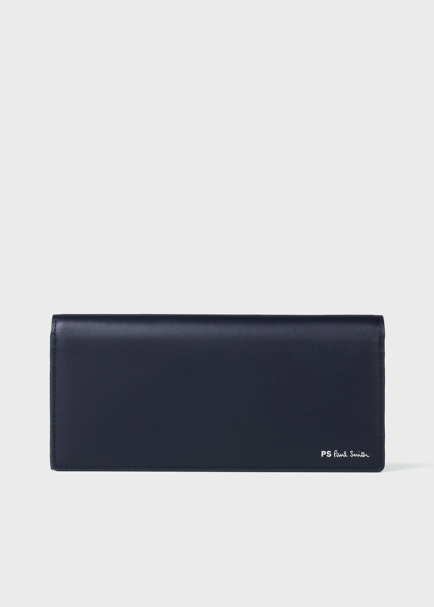 PS Paul Smithオンライン限定（AW24） 長財布（ネイビー） ｜ポール・スミス