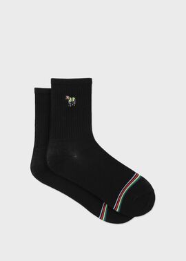 【T-ポイント5倍】 Zebra” ライン ソックス（ブラック） ｜ポール・スミス その他