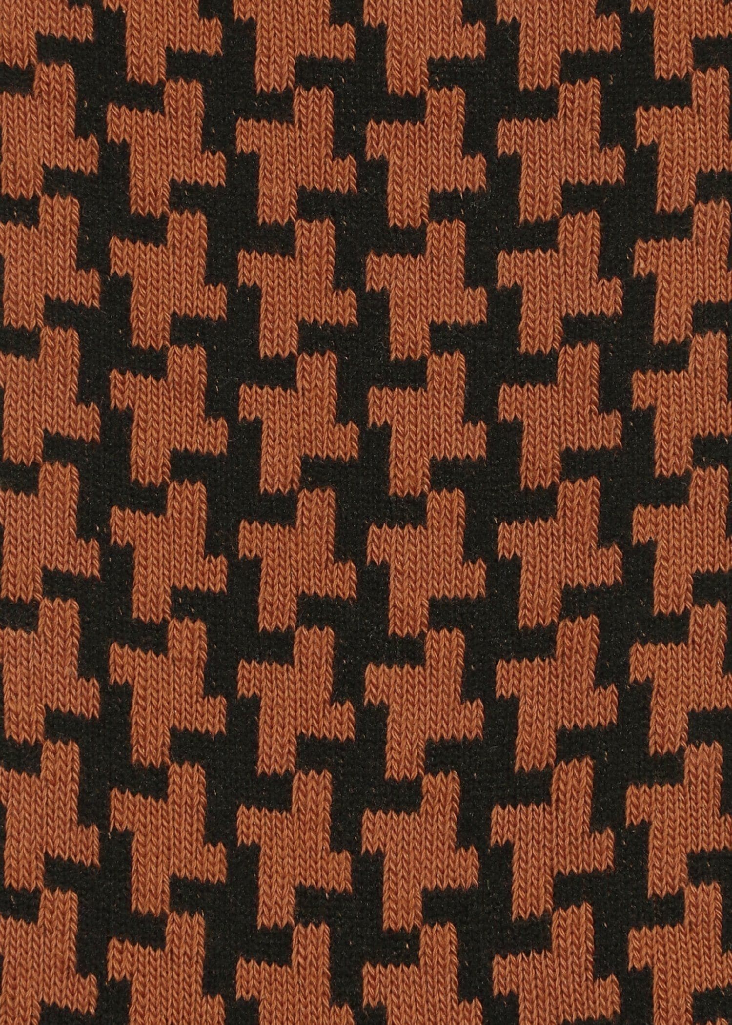 "Houndstooth" ソックス