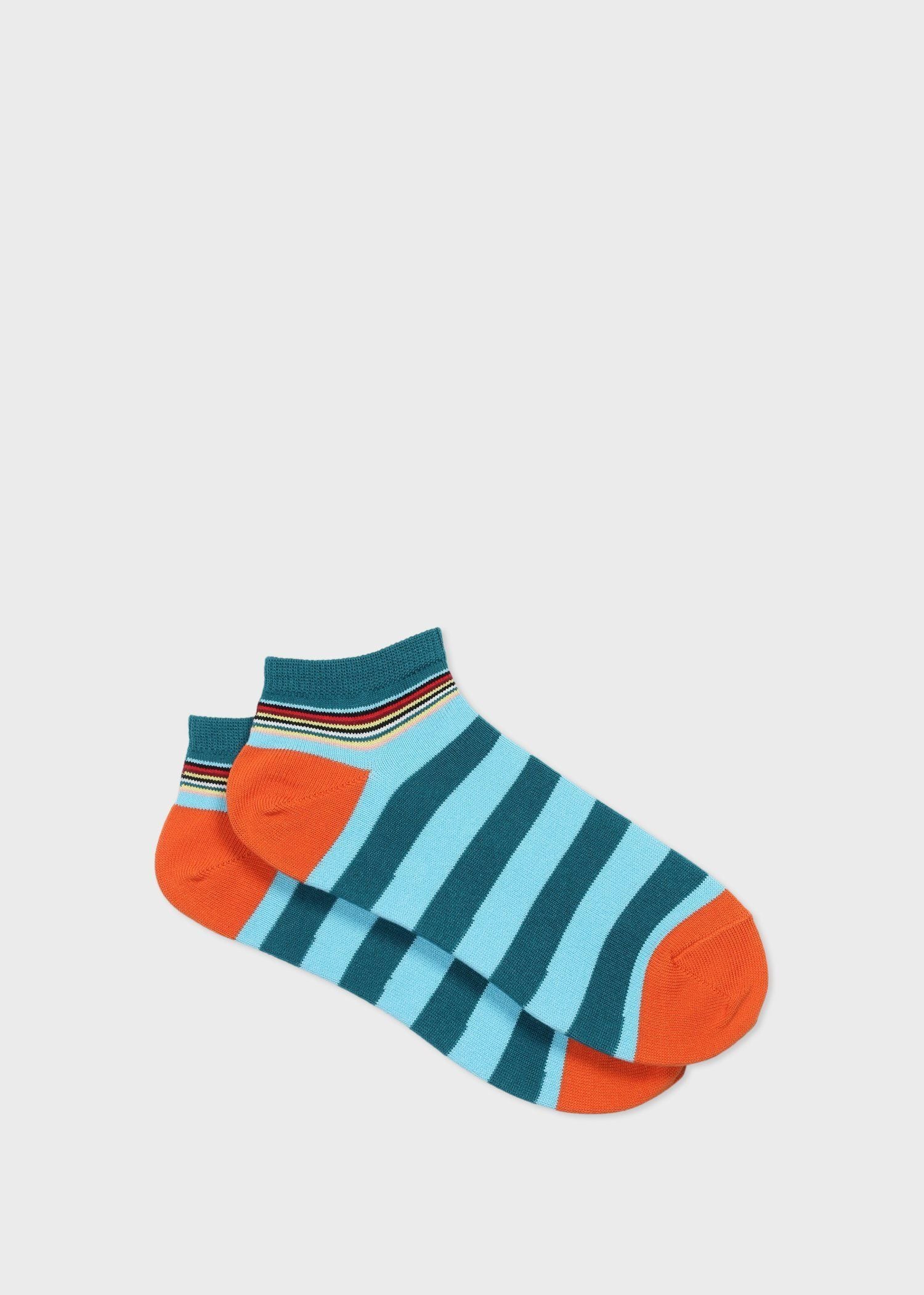 "Bold Stripe" ショートソックス