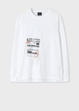 "Bike Courier" 長袖Tシャツ